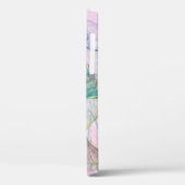 Flitterende Abstracte Fractale Vlam Case-Mate iPhone Case (Achterkant / Links)