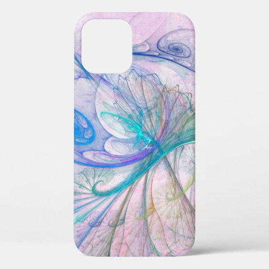 Flitterende Abstracte Fractale Vlam Case-Mate iPhone Case (Achterkant)