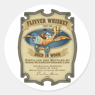 Fliver Whiskey Label