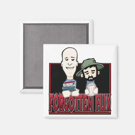 Flix Square Magnet vergeten (Voorkant / Achterkant)