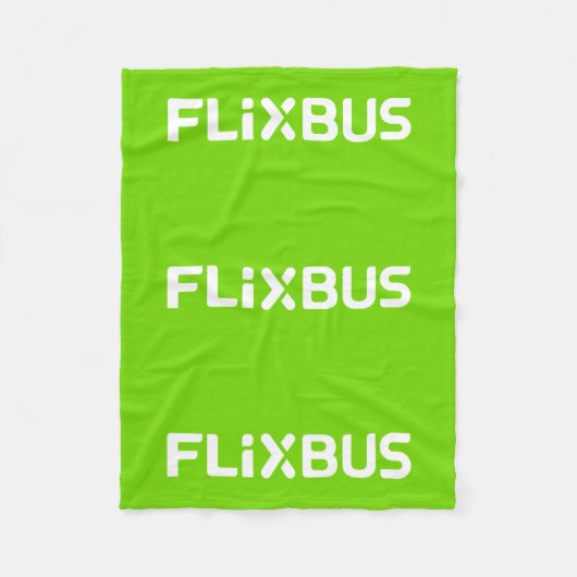 FlixBus-deken Fleece Deken (Voorkant)