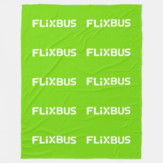 FlixBus-deken Fleece Deken (Voorkant)