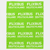 FlixBus-deken Fleece Deken (Voorkant)