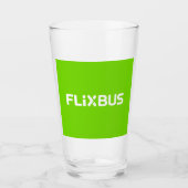 FlixBus glazen beker (Voorkant)