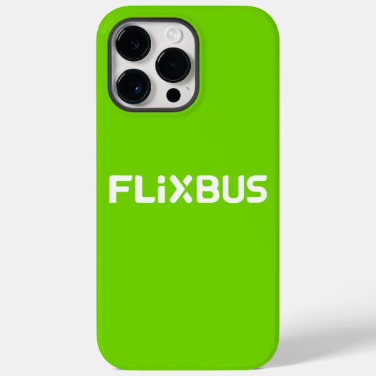 Flixbus iPhone 14 Pro Max Stoer Hoesje (Achterkant)