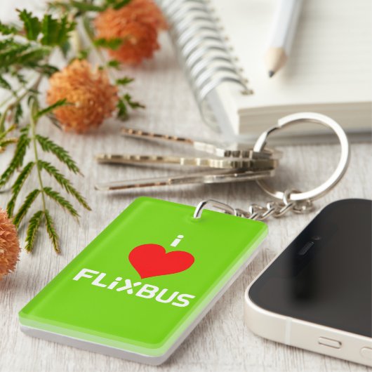 Flixbus-sleutelhanger Sleutelhanger (Voorkant Rechts)