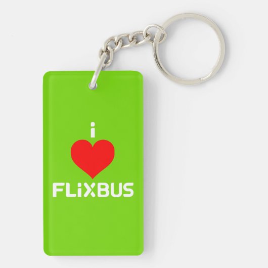 Flixbus-sleutelhanger Sleutelhanger (achterkant)