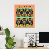 Flizzip Poster (Thuiskantoor)