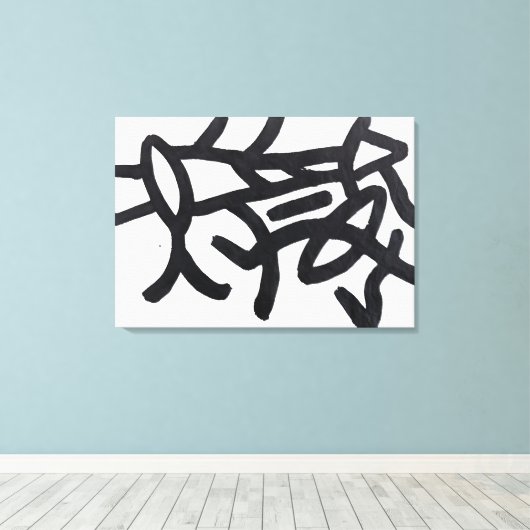 flk019613 canvas afdruk (Insitu (Houten vloer))