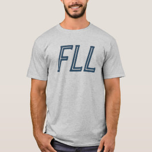 FLL Fort Lauderdale Airport Code – Vet Florida T-shirt