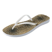 Fllip Flops - Centraal Zonnebloemenpatroon Teenslippers (Schuin)