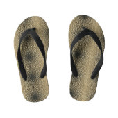 Fllip Flops - Geometrische zonnebloempitten Kinder Teenslippers (Voetbed)