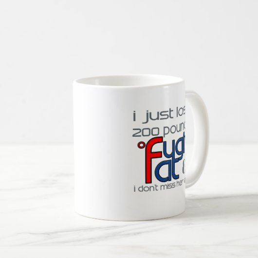 Flllelijk haar uitgedeeld koffiemok (Voorkant rechts)