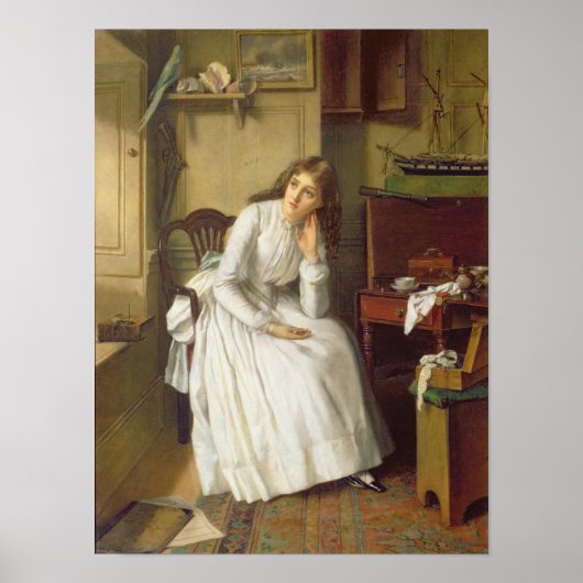 Flo Dombey in Kapitein Cuttle's Parlor Poster (Voorkant)