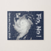 Flo, nee. orkaan Florence 2018 Legpuzzel (Horizontaal)