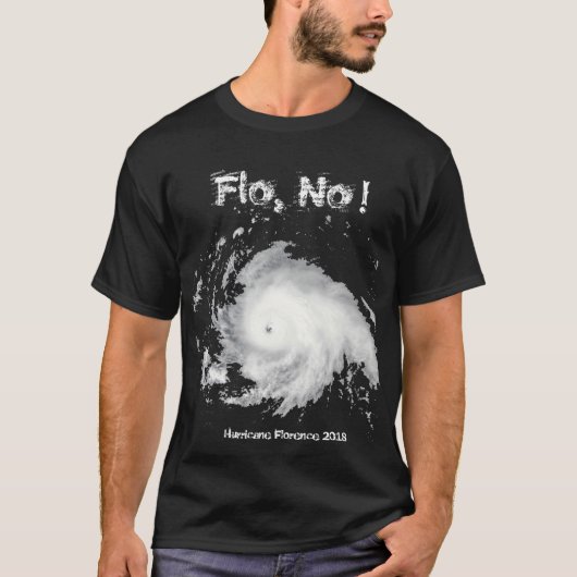 Flo, nee. orkaan Florence 2018 T-shirt (Voorkant)