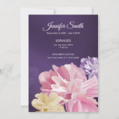 Floal Funeral Kaart (Voorkant)