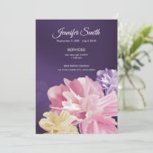 Floal Funeral Kaart (Staand voorkant)