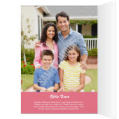 Floal Funeral Program Template (Binnen (Links))