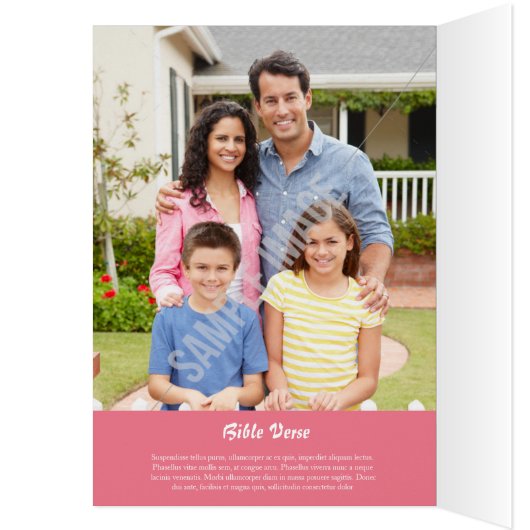 Floal Funeral Program Template (Binnen (Links))