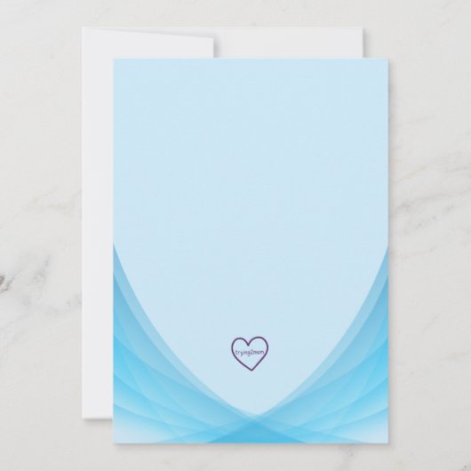 Float into Four, Pool Animals 4th Birthday Kaart (Achterkant)