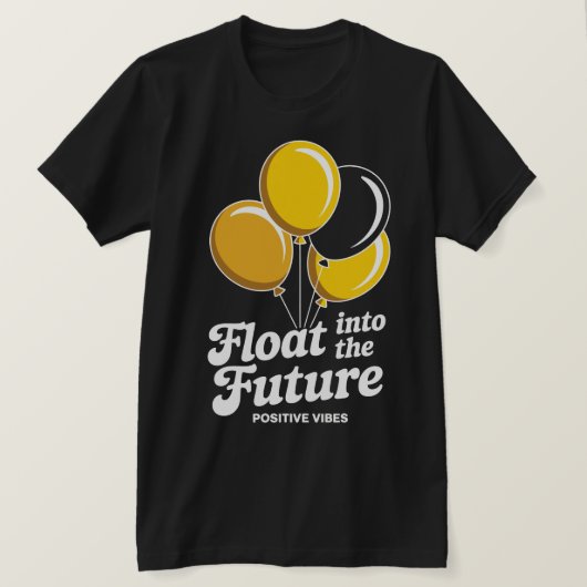 Float Into The Future T-shirt (Design voorkant)
