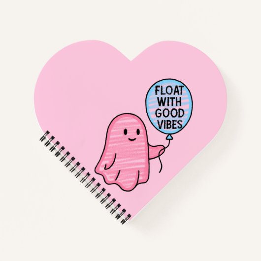 Float met goede vibes schattig boek ontwerp (Voorkant)