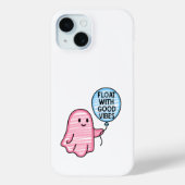 Float met goede vibes schattig boek ontwerp Case-Mate iPhone case (Achterkant)