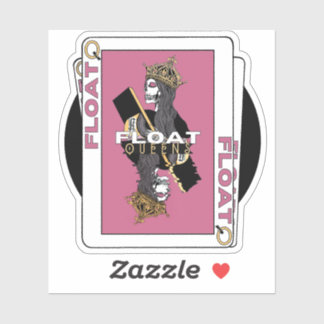 Float Queen Sticker