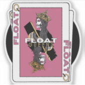 Float Queen Sticker (Voorkant)