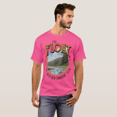 Float Saco River New Hampshire Tubing T-shirt (Voorkant volledig)