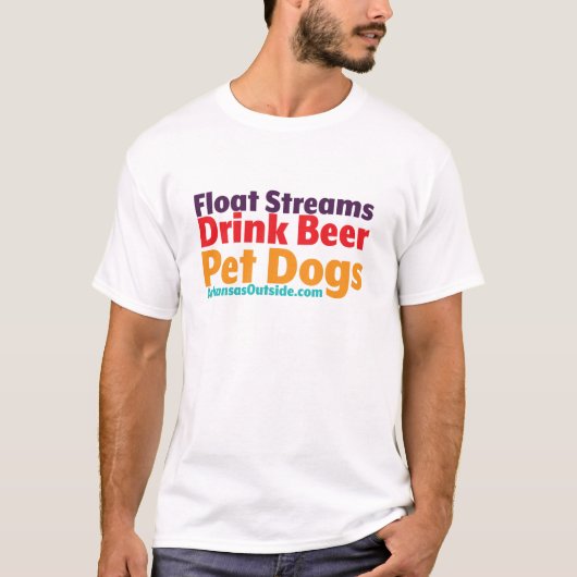 Float Streams T-Shirt (Voorkant)