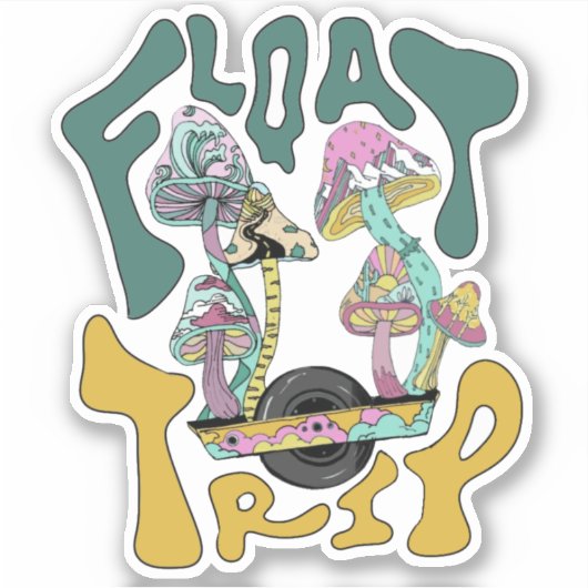 Float Trip Sticker (Voorkant)