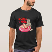 Float Trip Tubing River drijvers en kanoën T-shirt (Voorkant)