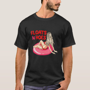 Float Trip Tubing River drijvers en kanoën T-shirt
