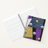 Floaters - Vaporwave Abstracte Surrealistische Kun Notitieboek (Binnen)