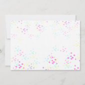 Floatie Pool Party Verjaardag uitnodiging (Achterkant)