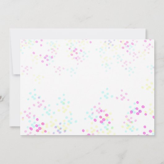 Floatie Pool Party Verjaardag uitnodiging (Achterkant)