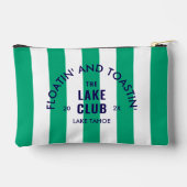 Floatin' and Toastin' The Lake Club Green Stripe i Etui (Achterkant)