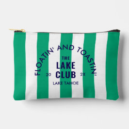Floatin' and Toastin' The Lake Club Green Stripe i Etui