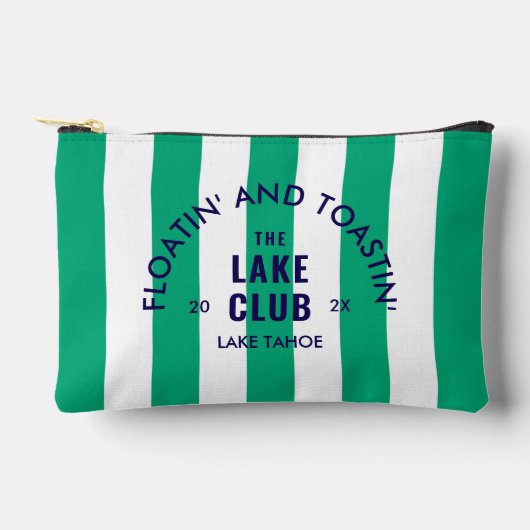 Floatin' and Toastin' The Lake Club Green Stripe i Etui (Voorkant)