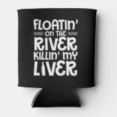 Floatin River Killin Lever Boating Wijn Blikjeskoeler (Voorkant)