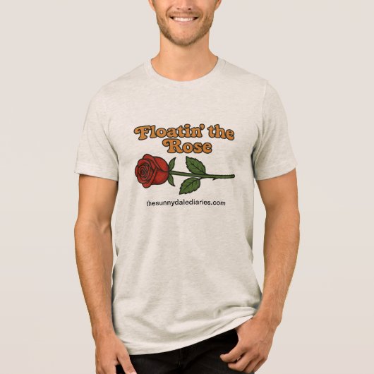 Floatin' the Rose Sunnydale Diaries t-shirt (Voorkant)