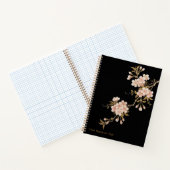 Floating Blossoms: The Maki-e Style Sakura & Gold Notitieboek (Binnen)