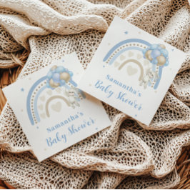 Floating Bunny Boho Baby shower Servet