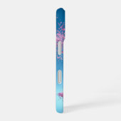 Floating Cherry Blossom Tree & Light Phone Case iPhone 16 Hoesje (Rechterkant)