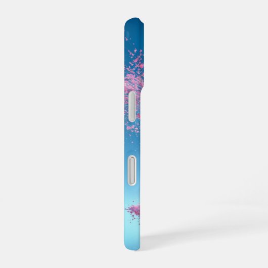 Floating Cherry Blossom Tree & Light Phone Case iPhone 16 Hoesje (Rechterkant)
