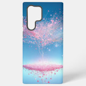 Floating Cherry Blossom Tree & Light Phone Case Samsung Galaxy Hoesje (Achterkant)
