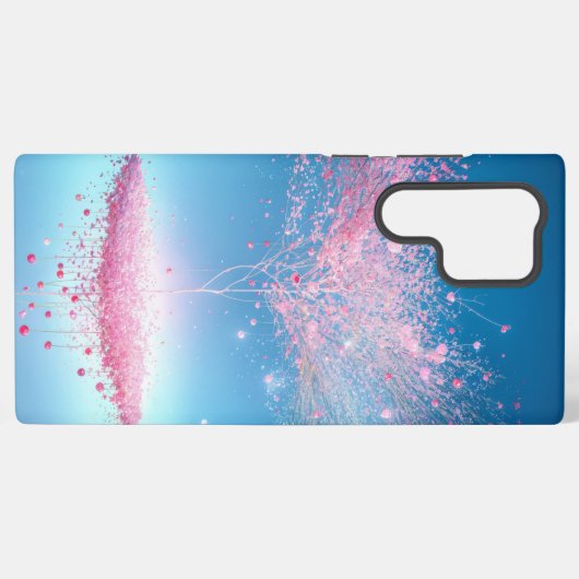 Floating Cherry Blossom Tree & Light Phone Case Samsung Galaxy Hoesje (Achterkant horizontaal)