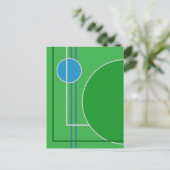 Floating Circles 11 Abstract Design Briefkaart (Staand voorkant)